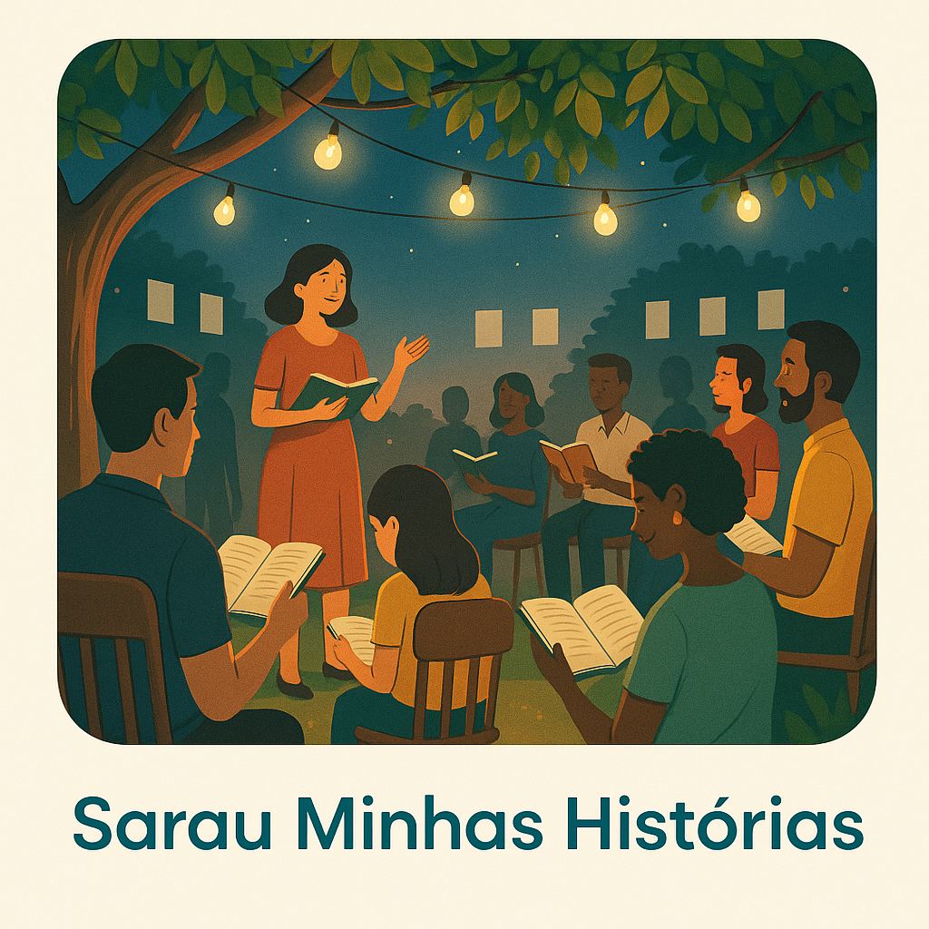 Sarau Minhas Histórias - Casa do Escrever